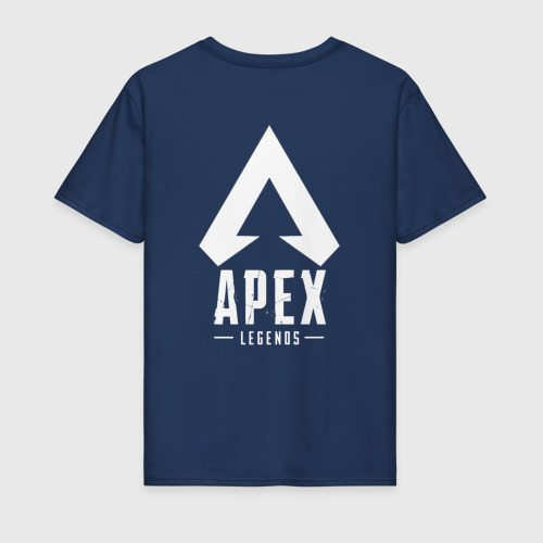 Мужская футболка хлопок Apex Legends на спине - фото 2