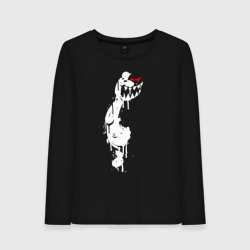 Женский лонгслив хлопок Monokuma paint