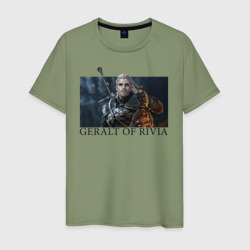 Мужская футболка хлопок Geralt of Rivia