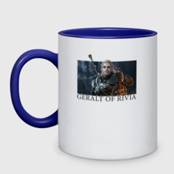 Кружка двухцветная Geralt of Rivia