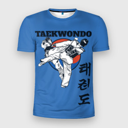 Мужская футболка 3D Slim Taekwondo