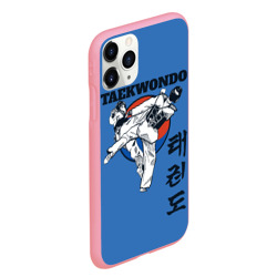 Чехол для iPhone 11 Pro Max матовый Taekwondo - фото 2