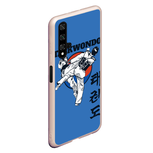 Чехол для Honor 20 Taekwondo, цвет светло-розовый - фото 3