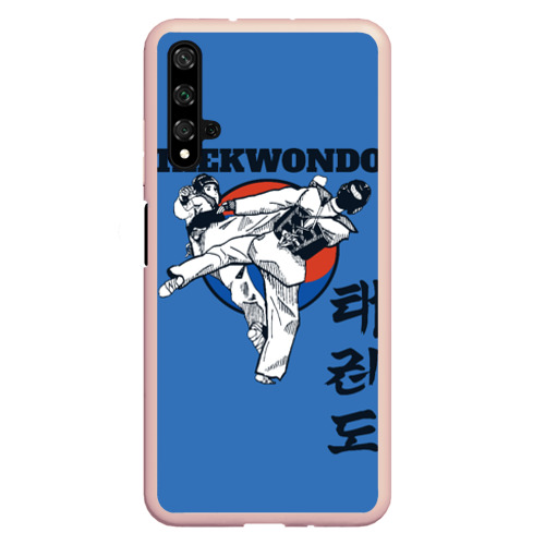 Чехол для Honor 20 Taekwondo, цвет светло-розовый