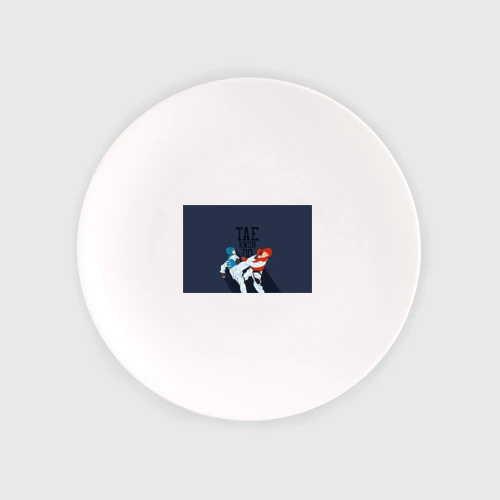 Тарелка Taekwondo