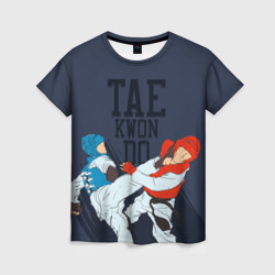 Taekwondo – Женская футболка 3D с принтом купить со скидкой в -26%
