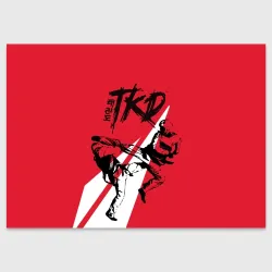 Поздравительная открытка Taekwondo