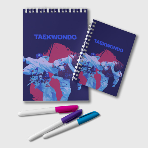 Блокнот Taekwondo, цвет клетка