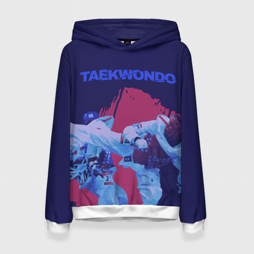 Женская толстовка 3D Taekwondo, цвет 3D печать