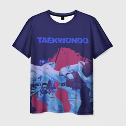 Мужская футболка 3D Taekwondo