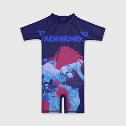 Детский купальный костюм 3D Taekwondo