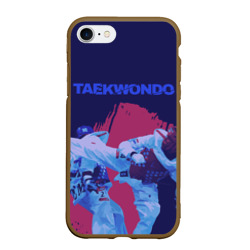 Чехол для iPhone 7/8 матовый Taekwondo