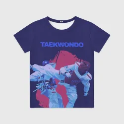 Детская футболка 3D Taekwondo