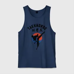 Мужская майка хлопок Taekwondo