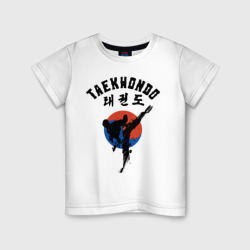 Детская футболка хлопок Taekwondo