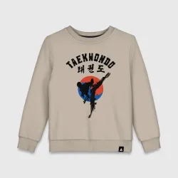 Детский свитшот хлопок Taekwondo