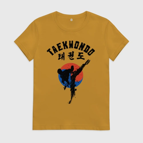 Женская футболка хлопок Taekwondo