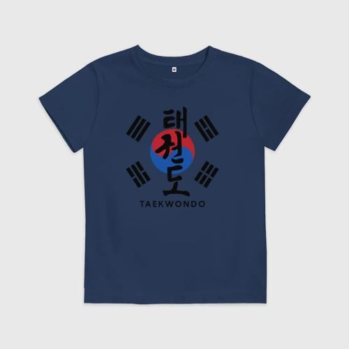 Детская футболка хлопок Taekwondo