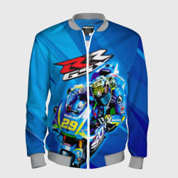 Мужской бомбер 3D Suzuki MotoGP