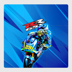 Магнитный плакат 3Х3 Suzuki MotoGP