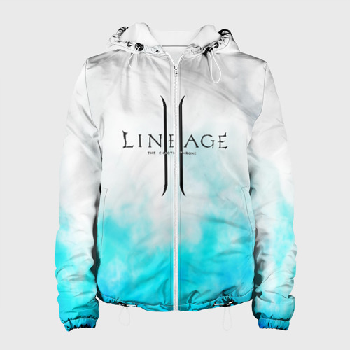 Женская куртка 3D Lineage 2, цвет белый