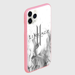 Чехол для iPhone 11 Pro Max матовый Lineage 2: white-black - фото 2