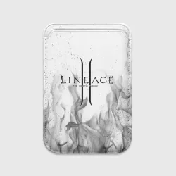 Картхолдер Magsafe магнитный Lineage 2: white-black