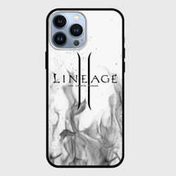Чехол для iPhone 13 Pro Max Lineage 2: white-black