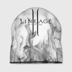 Шапка 3D Lineage 2: white-black