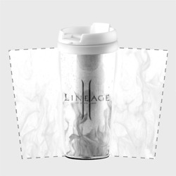 Термокружка-непроливайка Lineage 2: white-black - фото 2