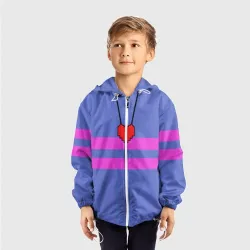 Детская ветровка 3D Undertale frisk фриск - фото 2