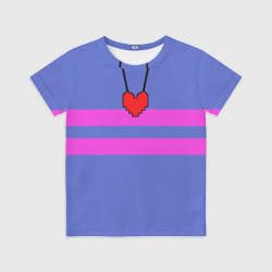Детская футболка 3D Undertale frisk фриск