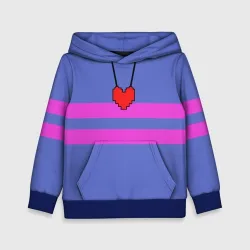 Детская толстовка 3D Undertale frisk фриск