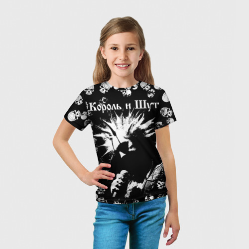 Детская футболка 3D Король и Шут + Анархия, цвет 3D печать - фото 5