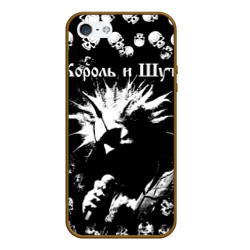 Чехол для iPhone 5/5S матовый Король и Шут + Анархия
