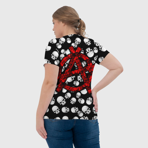 Женская футболка 3D Король и Шут + Анархия, цвет 3D печать - фото 7