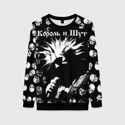 Женский свитшот 3D Король и Шут + Анархия
