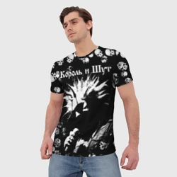 Мужская футболка 3D Король и Шут + Анархия - фото 2