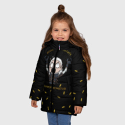 Зимняя куртка для девочек 3D Ведьмаку заплатите - фото 2