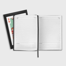 Ежедневник Матрешка современная - карта дамы - фото 2