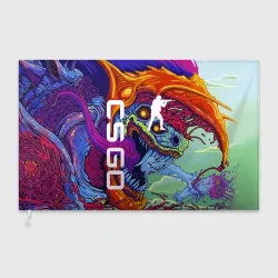 Флаг 3D CS GO hyperbeast КС Го хайпербист