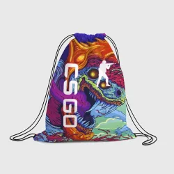 Рюкзак-мешок 3D CS GO hyperbeast КС Го хайпербист