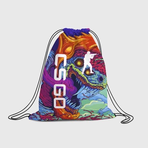 Рюкзак-мешок 3D CS GO hyperbeast КС Го хайпербист