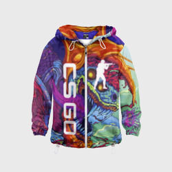 Детская ветровка 3D CS GO hyperbeast КС Го хайпербист