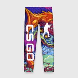 Детские леггинсы 3D CS GO hyperbeast КС Го хайпербист