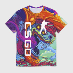 Мужская футболка 3D CS GO hyperbeast КС Го хайпербист