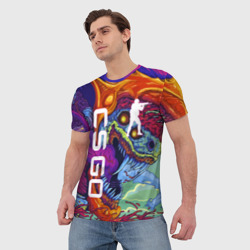 Мужская футболка 3D CS GO hyperbeast КС Го хайпербист - фото 2