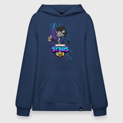 Худи SuperOversize хлопок Brawl Stars crow