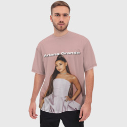 Мужская футболка oversize 3D Ariana Grande Ариана Гранде - фото 2