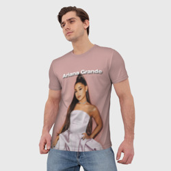 Мужская футболка 3D Ariana Grande Ариана Гранде - фото 2